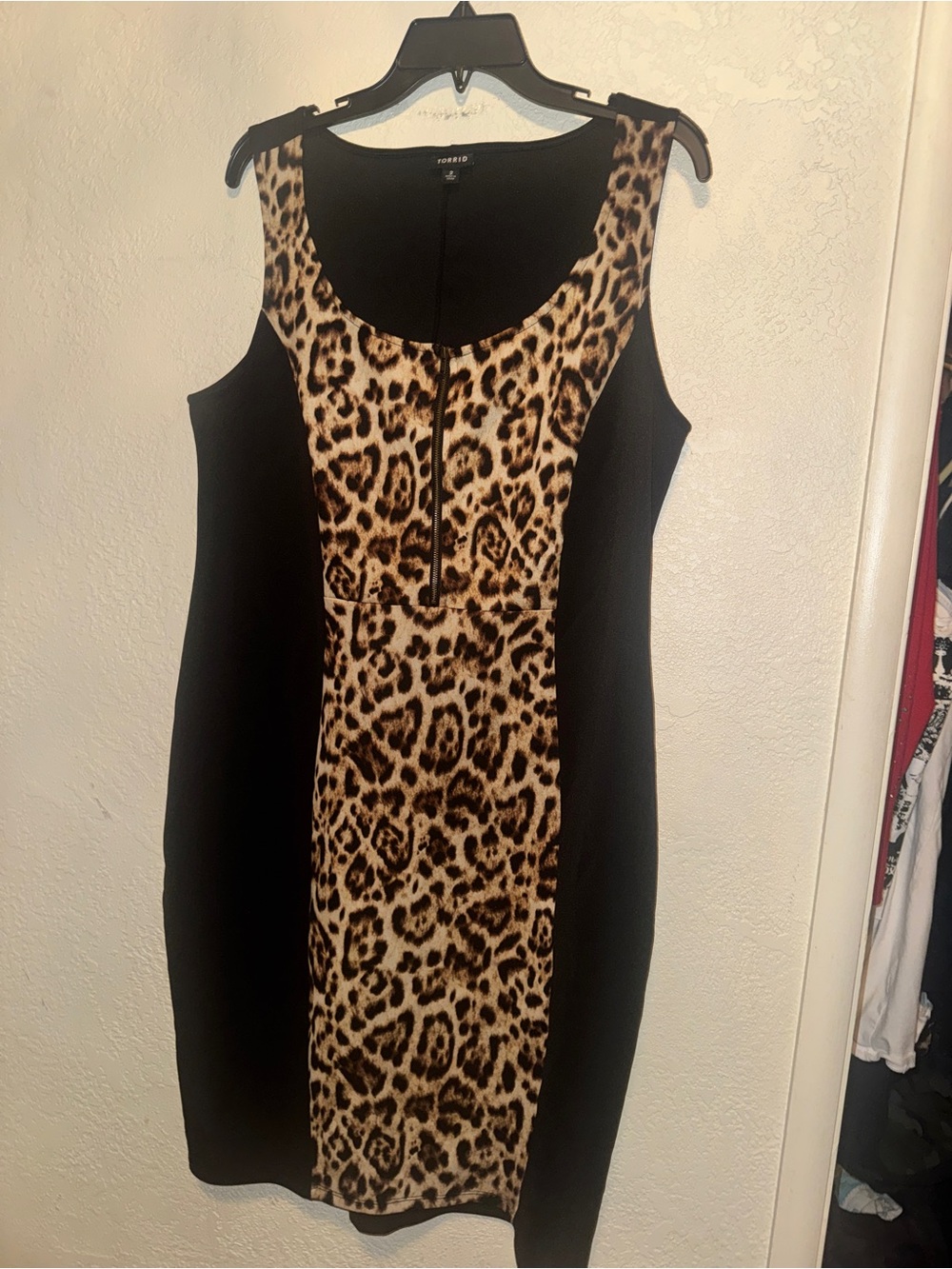 Torrid Leopard Bodycon Scuba Dress 2